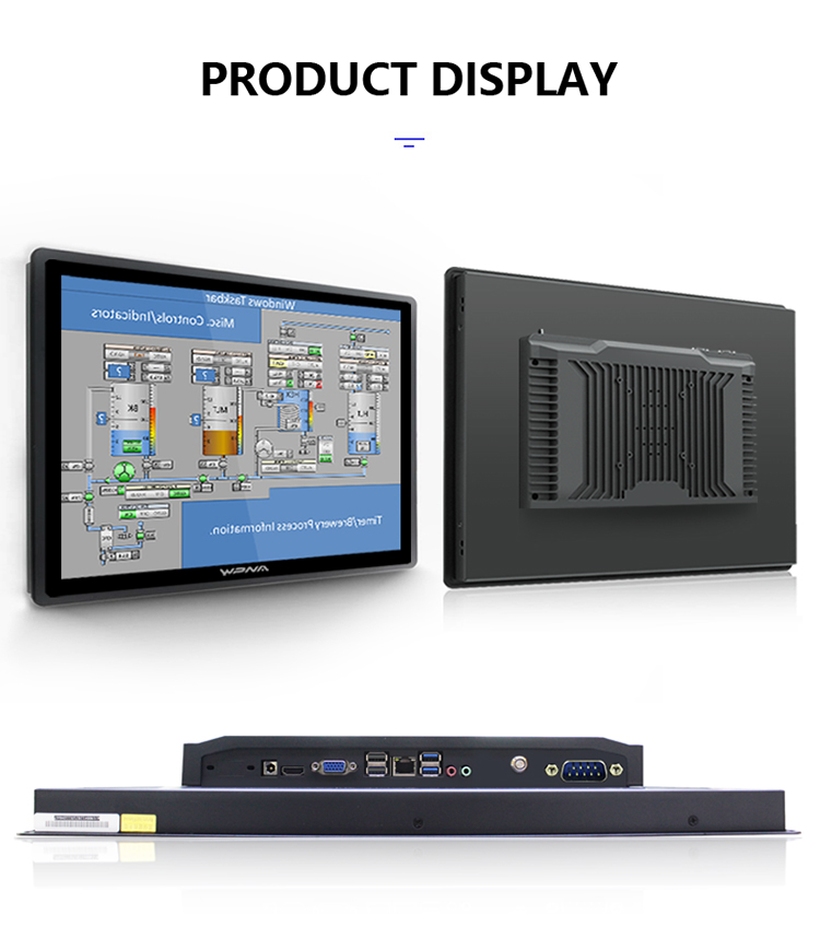 21.5 Inch All In One Touch Screen Panel PC Desktop Computer with J1900 Fanless Processor