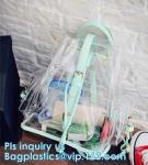 backpack wholesale with padded straps, Promotional Transparent PVC School