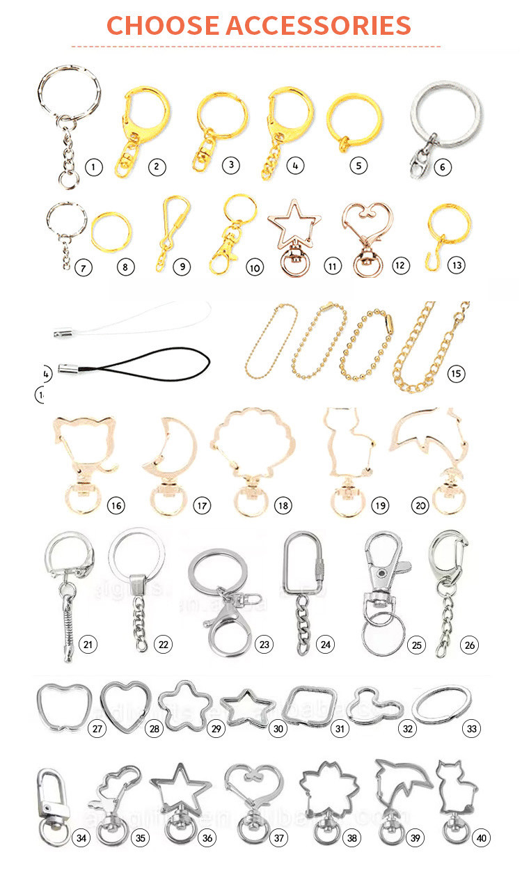 Custom Pvc Keychain 2D 3D Soft Pvc Keyrings Promotional Non toxic