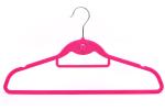 Betterall Multifunctional Display Style Flocked Velvet Shirt Hanger