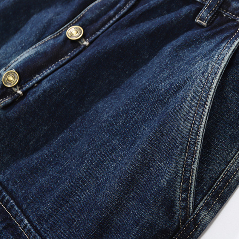 OEM Denim Pants With Pockets Straight Cargo Jeans 100pcs MOQ Bespoke Factory