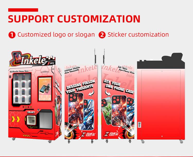 Phone Case Vending Machine DIY Automatic Printer