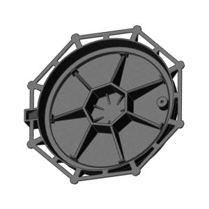 China CTCD85 Steel Manhole Cover Round wholesale