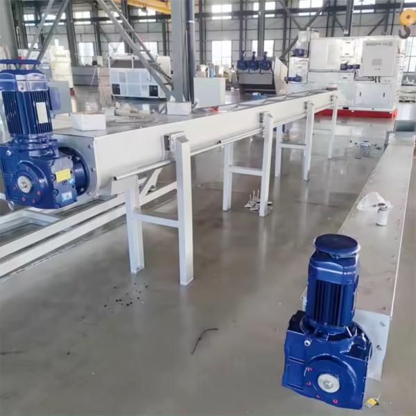 Thermal Processing Heater Screw Drying Auger Hollow Flight Heating Screw Conveyor for Energy & Mining Custom Factory Manufacturer