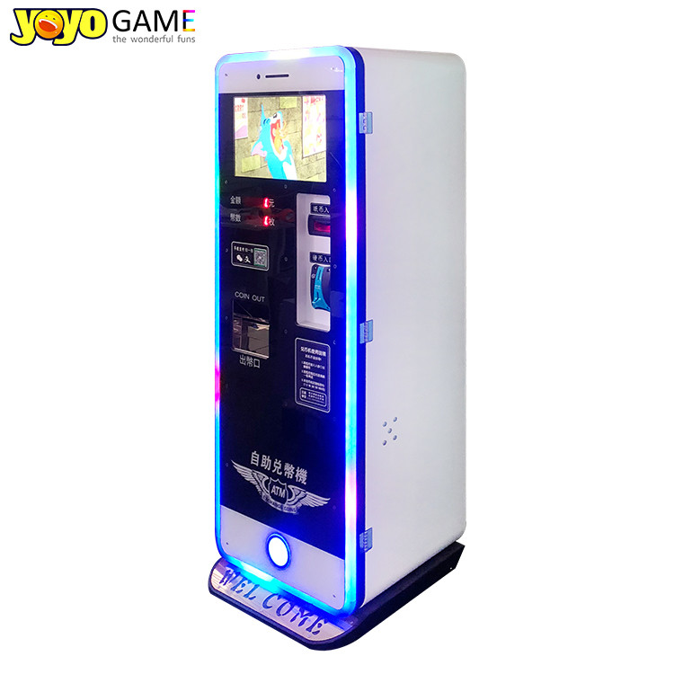 Automatic Coin Changer Machine Automatic Bill Exchange Arcade Game Token Coin Change Machine