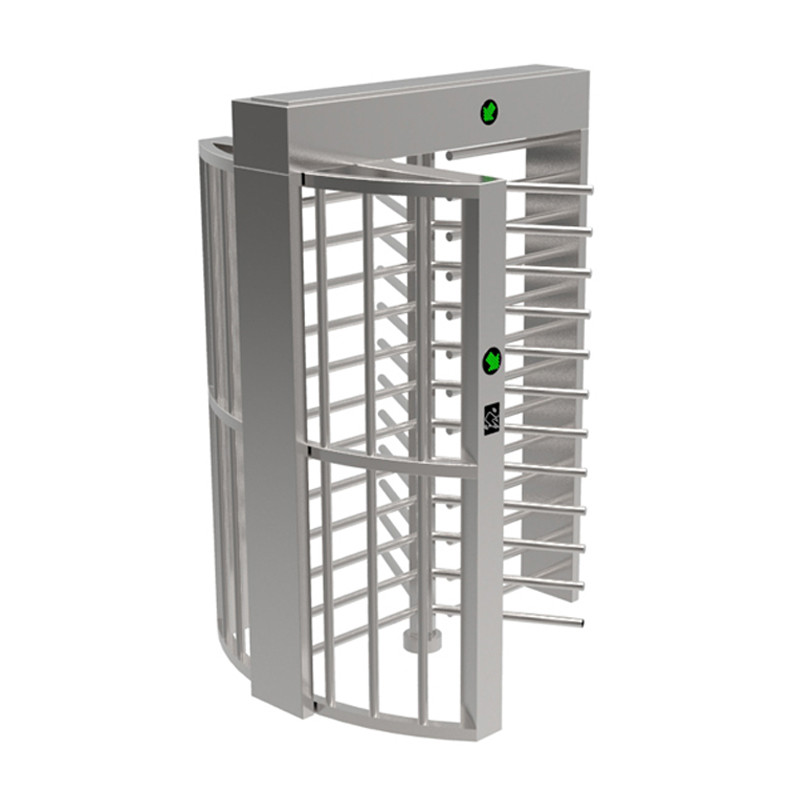 550mm Single Lane RS485 Arc Stainless Steel Turnstile Gate