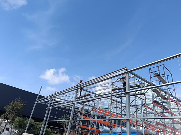 Custom Steel Frame Fabrication Services Large Metal Steel Welding Steel Structure