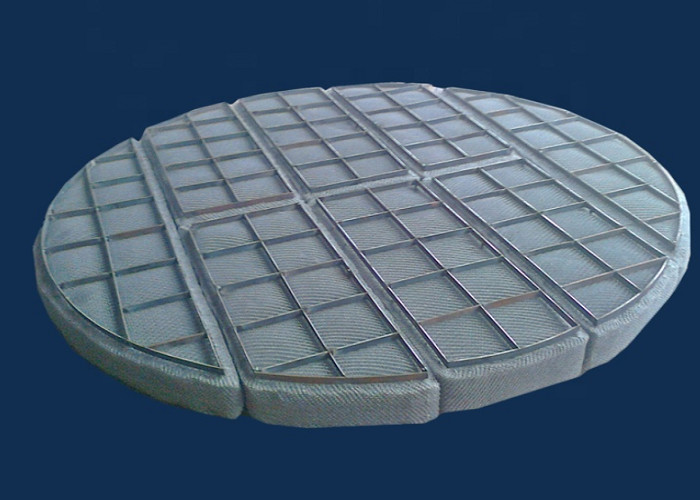 STD Filter Dia 2000mm Nickel Wire Mesh Demister For Gas And Liquid Separation