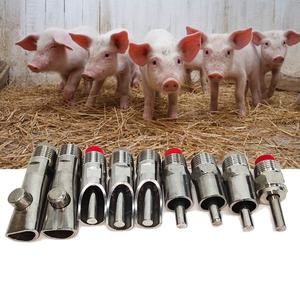 Anticorrosion Automatic Nipple Drinker Livestock For Pig Thickening Waterer