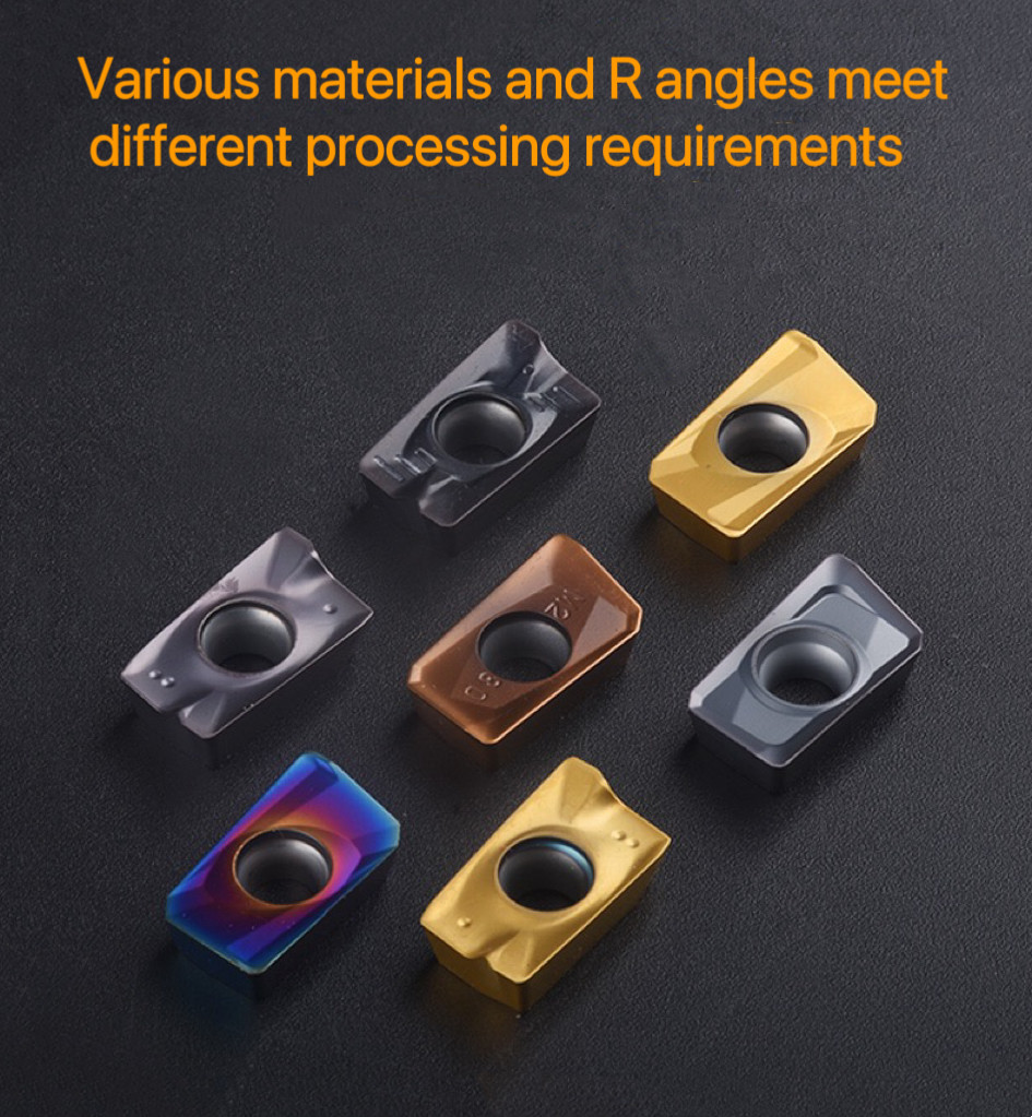 CNC Carbide Milling Insert Tungsten Carbide Indexable Milling Inserts Customized