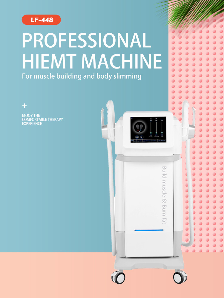 LF-448 HIEMT fat burning muscle stimulator beauty equipment