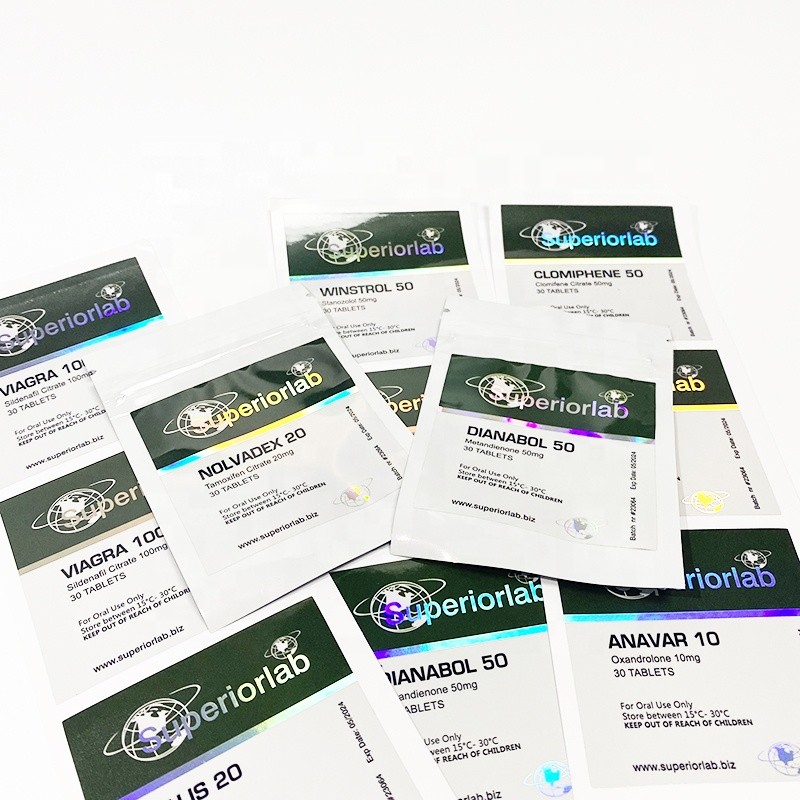 UV Printing 3.6x7.5cm Security Hologram Stickers For Pill Bottle