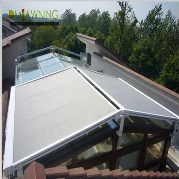 Skylight Motorised Retractable Awnings Aluminum Conservatory Canopy Awning