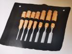Hand Carving Turning Wood Lathe Tool Sets Semicircle Wooden Chisel