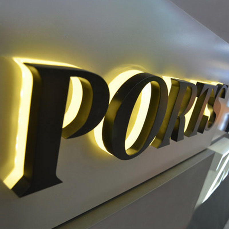 Acrylic Character 3D Three-Dimensional Signage Company Logo Background Wall Stickers 3D LED Billboards