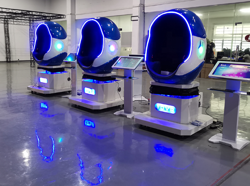 Coin pusher Virtual reality single vr chair 9d egg cinema equipment for game park