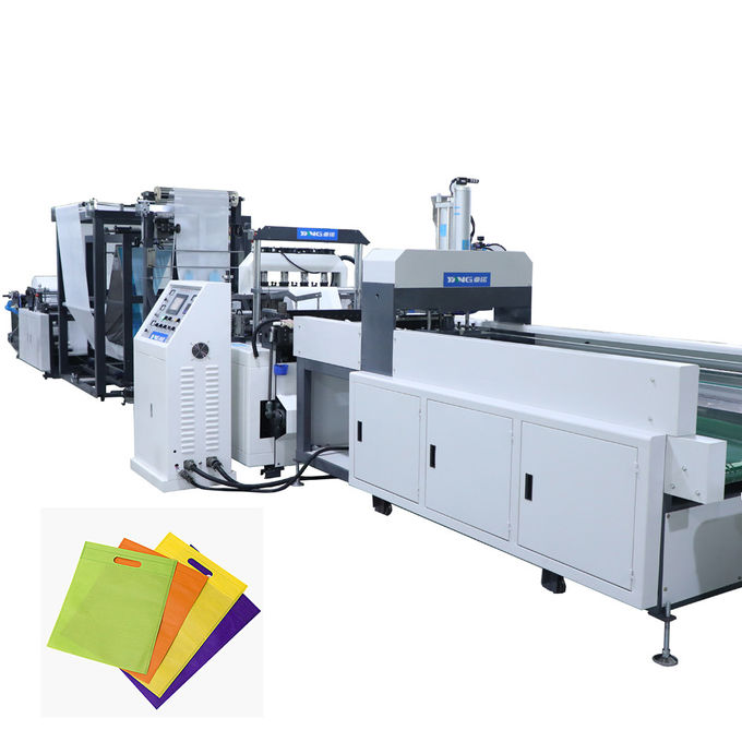YANUO Ultrasonic Non Woven Bag Making Machines LCD Touch Screen Operation