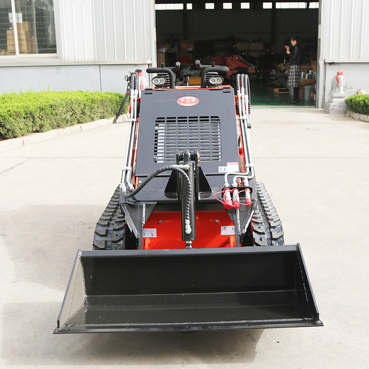 200kg Loading Mini Track Loaders Micro Tracked Skid Steer Crawler Wheel Loader