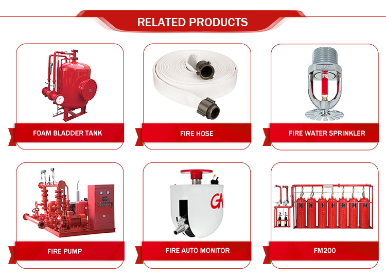 WINAN High Quality Fire Foam Bladder Tank Fire fighting