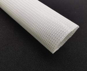 China Electronics 50mm Heat Resistant Wire Sleeve 600c Htg Fiberglass Sleeving wholesale