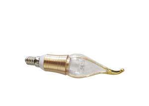 China 4000K 5W Ra80 180lm Full Spectrum Led Candle Light wholesale