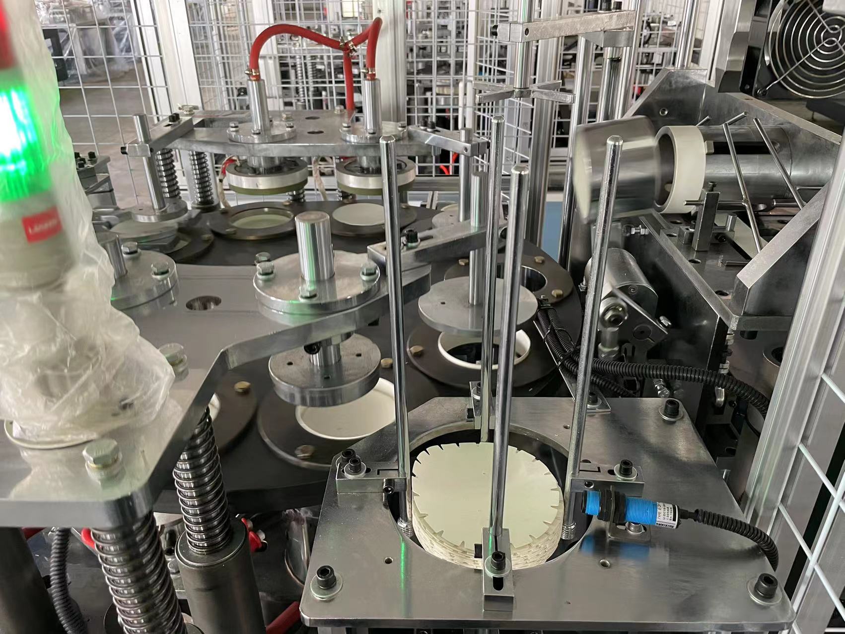 automatic fully lid cover machine paper hotel cup lids making machine paper can lid machine