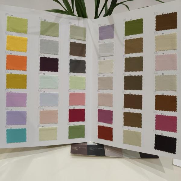 Anti Wrinkle Polyester Clothing Fabric 105GSM Evening Dress Fabric Lightweight