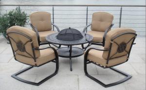 China backyard cast aluminum firepit-4009 wholesale