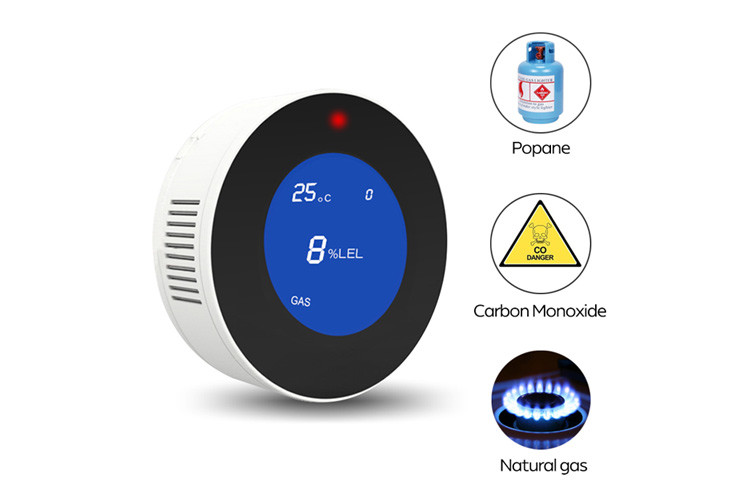 85dB Digital Multi Gas Leak Detector DC5V APP Remote Control