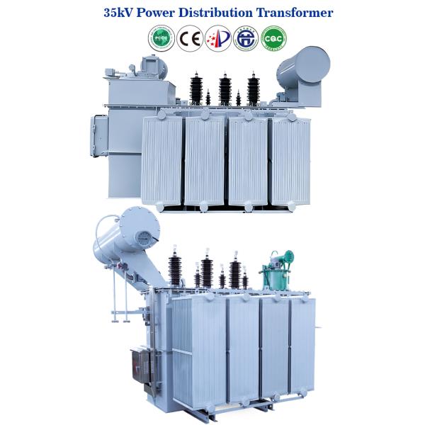 Industrial three-phase oil immersed transformer