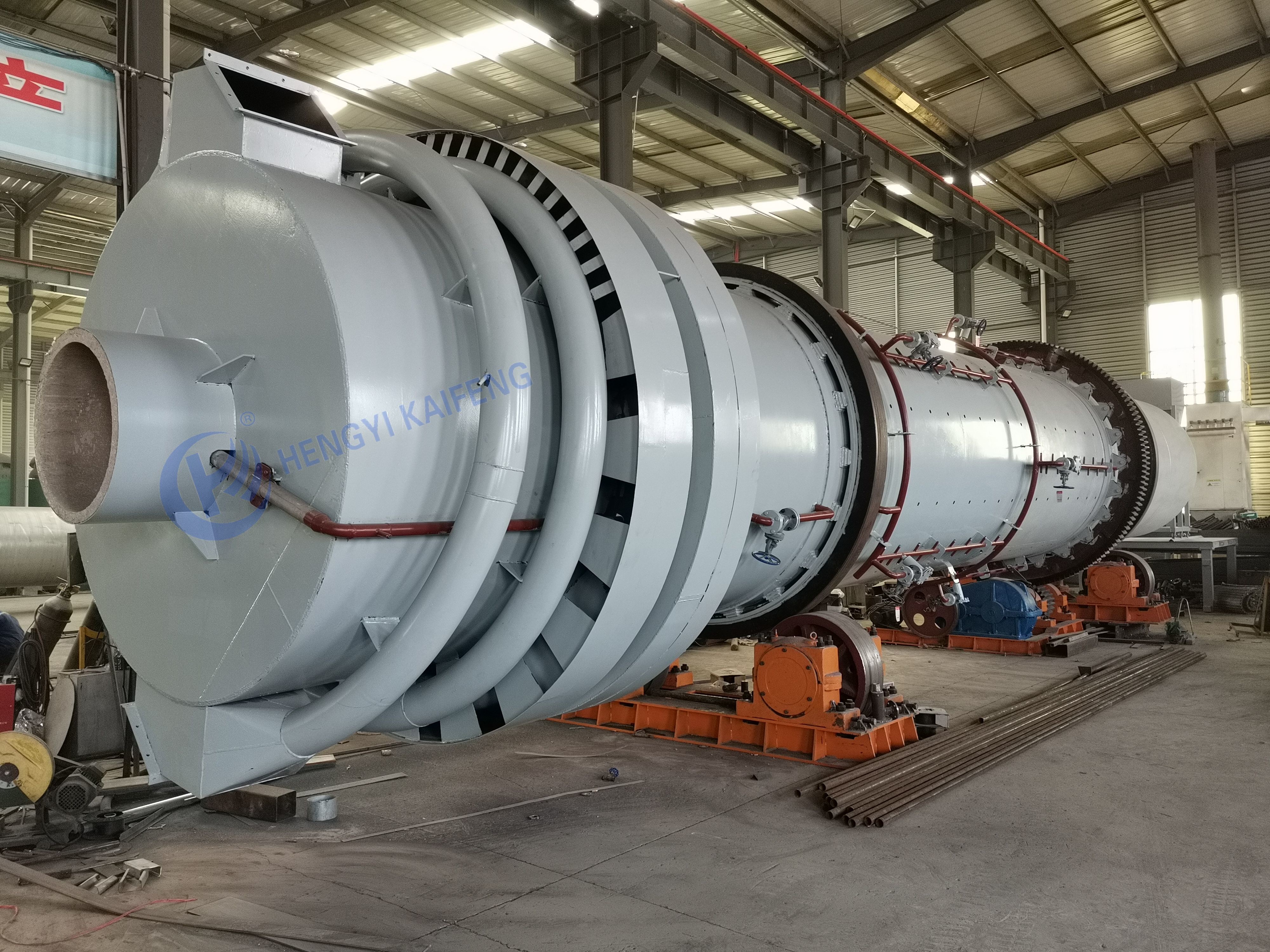 Granular And Cylindrical Activated Carbon Machinery Kiln For Regeneration