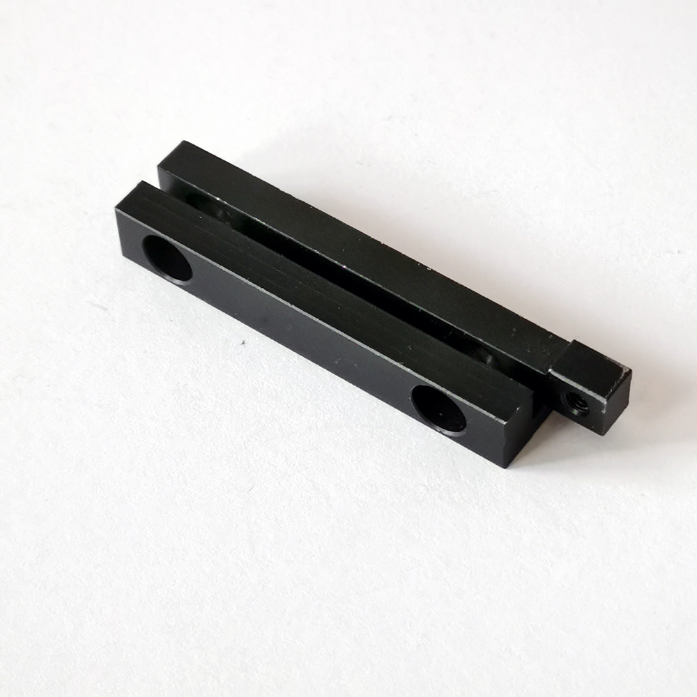 Antirust Machined CNC Milling Parts Black Anodized Multipurpose