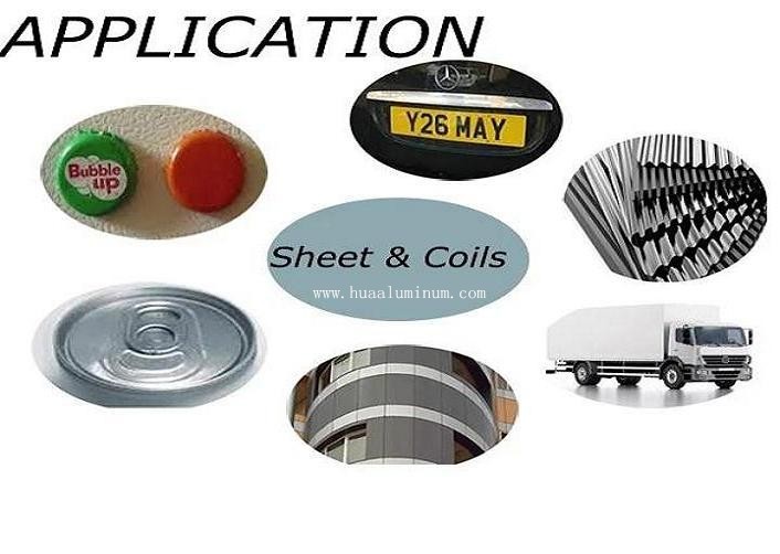 OEM Green 3105 Coated Aluminium Coil 1500mm Width For Decoration