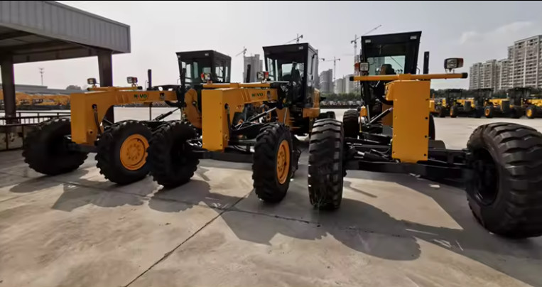 NIVO Road Machinery PY160N 160hp 12 Ton Mini Motor Grader Popular Grader Motor With Anti-rollover Cabin Or Parts