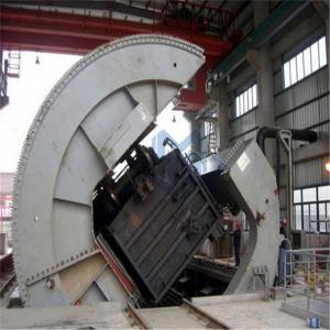 China Rotary Railroad cart Dumper System For Coal Unloading Rapidly wholesale