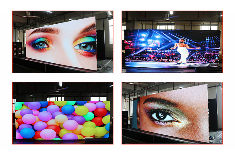 Lightweight Rental Led 1200nits P2.5 P3 P4 Led Panel Displays