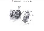 380v Ss304 7.5kw High Purity Sanitary Centrifugal Pump