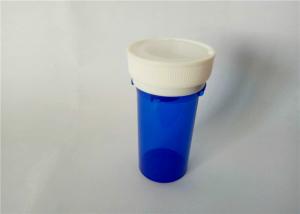 China Multifunctional Plastic Pill Vials Professional Convenient Without Sharp Edges wholesale