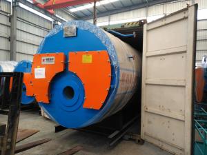China Diesel High Efficiency Natural Gas Steam Boiler WNS3 Q245R Material wholesale