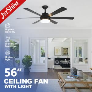 China 35w 56 Inch Silent Modern LED Ceiling Fan Energy Saving DC Motor wholesale