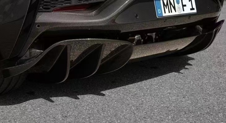 Artura Mclaren Body Kit NV Style Carbon Fiber Front Bumper Diffuser Spoiler Side Skirt