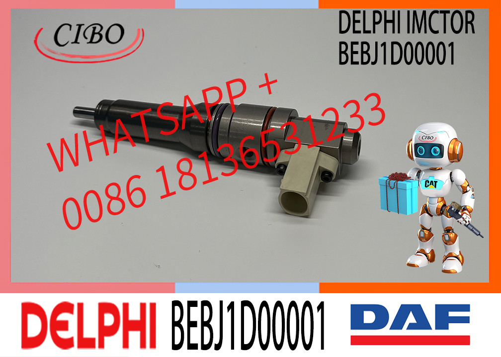 High Quality Fuel Injector 1925657 BEBJ1D00001 2005596 Common Rail Injector For DAF MX13 EURO 6MY15