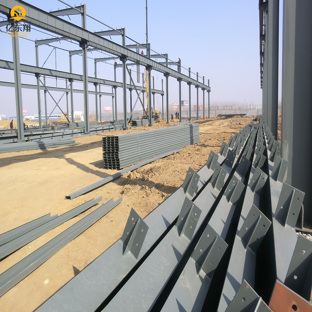 Galvanized Steel Structure Workshop Building Prefabricated Light Steel Portal Frame Buildings