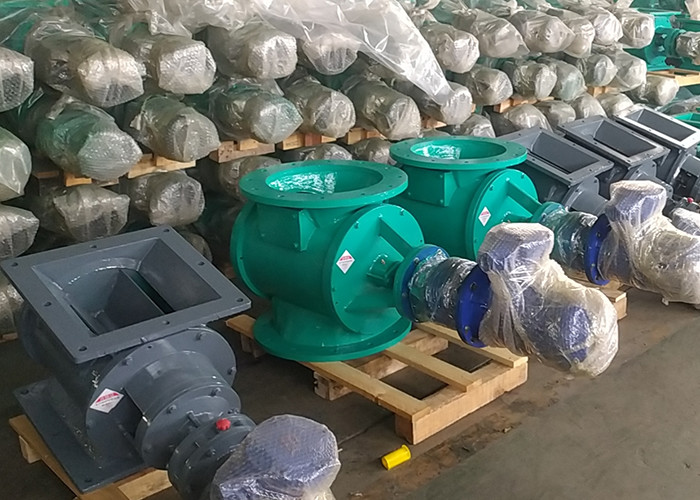 Cast Iron 15m3 Per Hour Ash Unloading Valve Powder Star Type