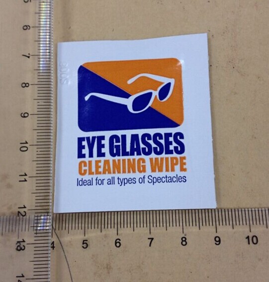 Disposable single packed customized mobile phone disinfection