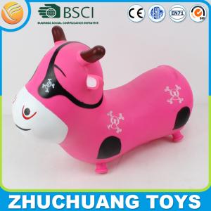 China kids small inflatable jumping cow wholesale