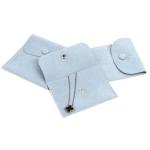 Promotional Small Luxury Jewelry Packaging Pouches Velvet Jewelry Drawstring