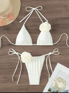 China Vacation Swimwear With Halter Neckline And Flattering Fit Sexy Bathing Suits For Women Hot Bikini Swimwear wholesale