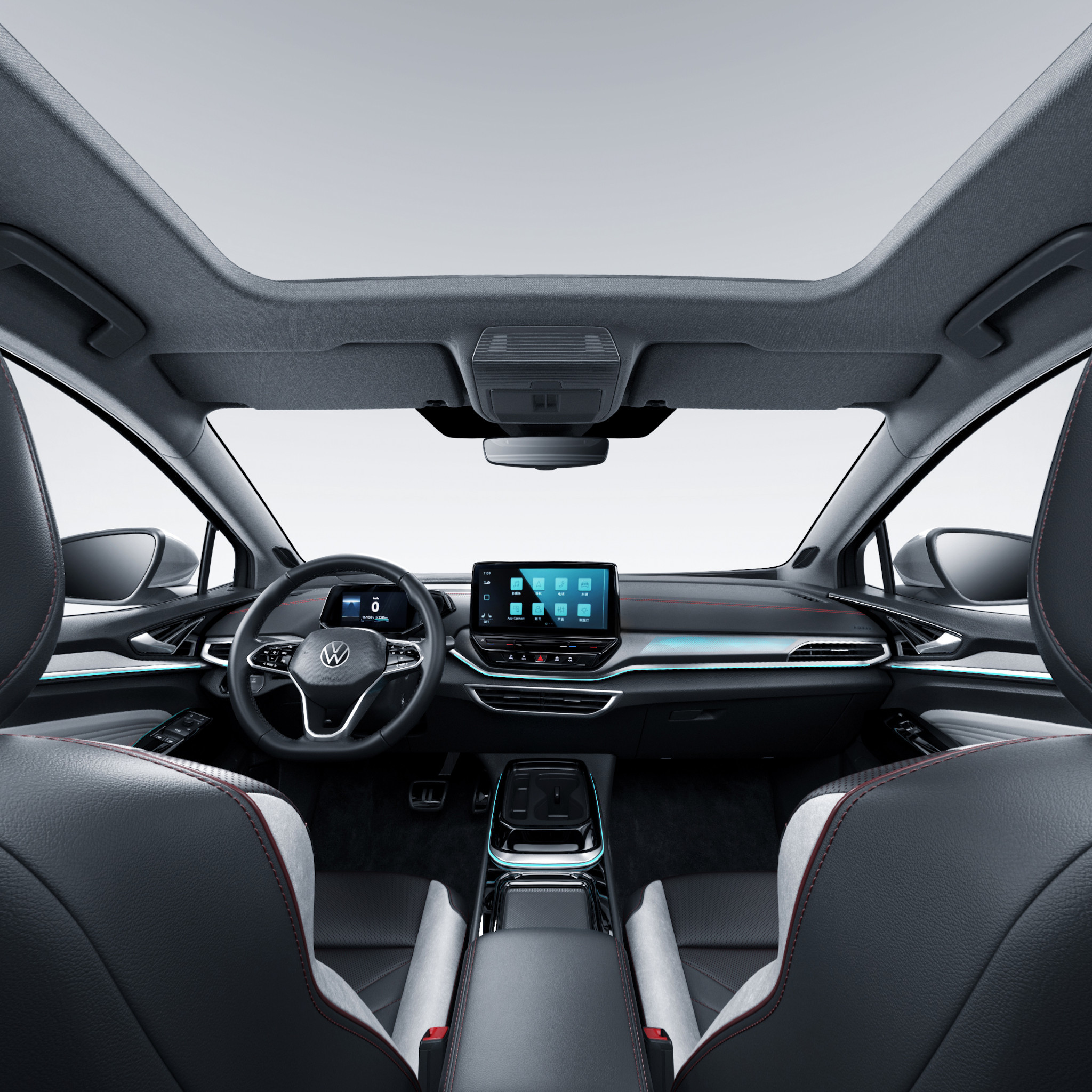 2024 5 Seater Volkswagen EV Cars ID4 CROZZ Pro SUV
