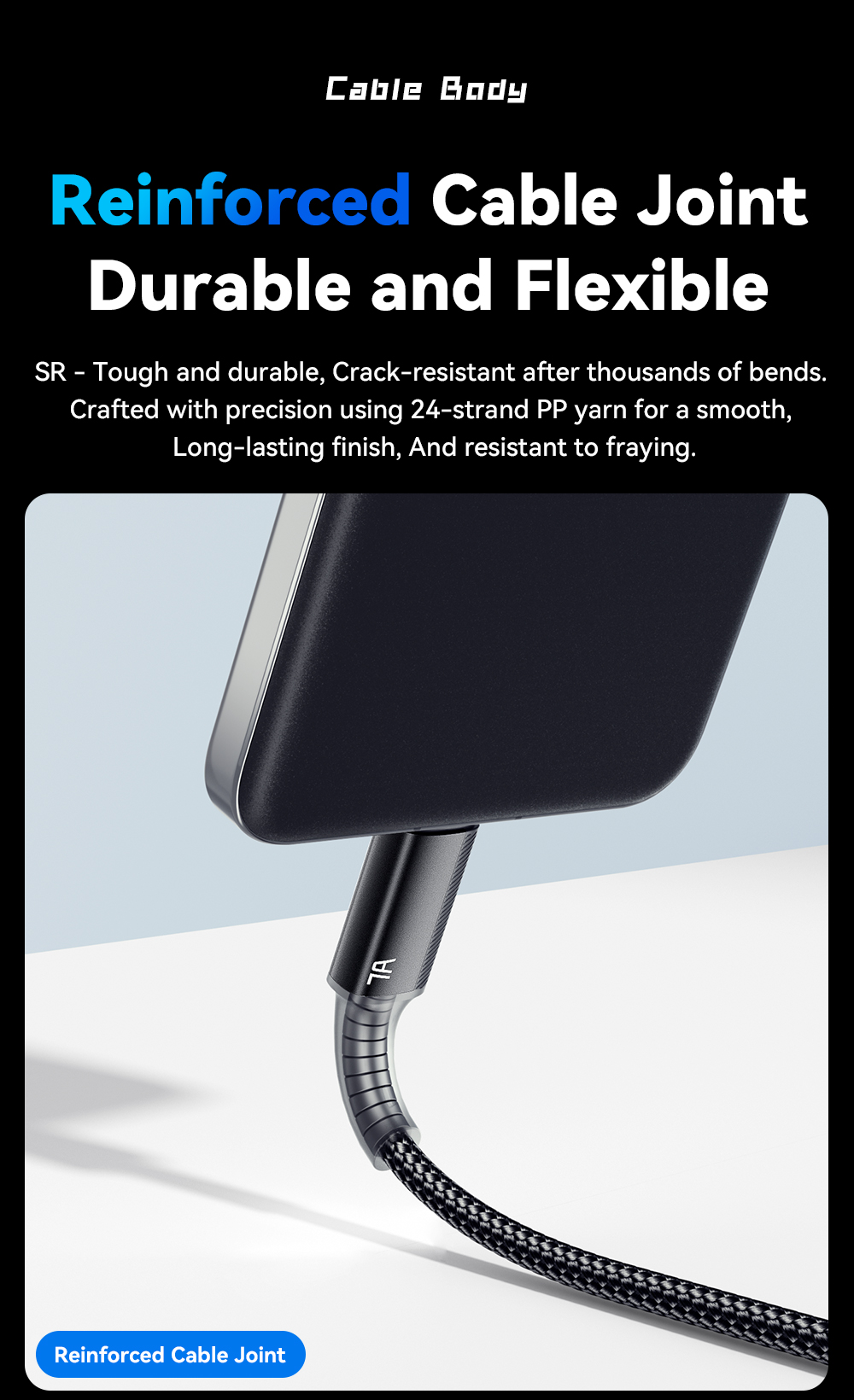 Aluminum Alloy Data Charging Cable USB C To USB A 100W 7A ESSAGER ES-X45 Series